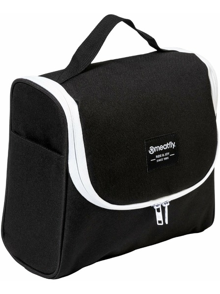 Meatfly Meatfly toaletna torbica Specter Black | Črna | Prostornina 6 L