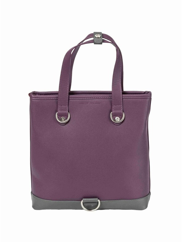 Meatfly Meatfly kabelka / batoh Kerry Slivková / Tmavosivá