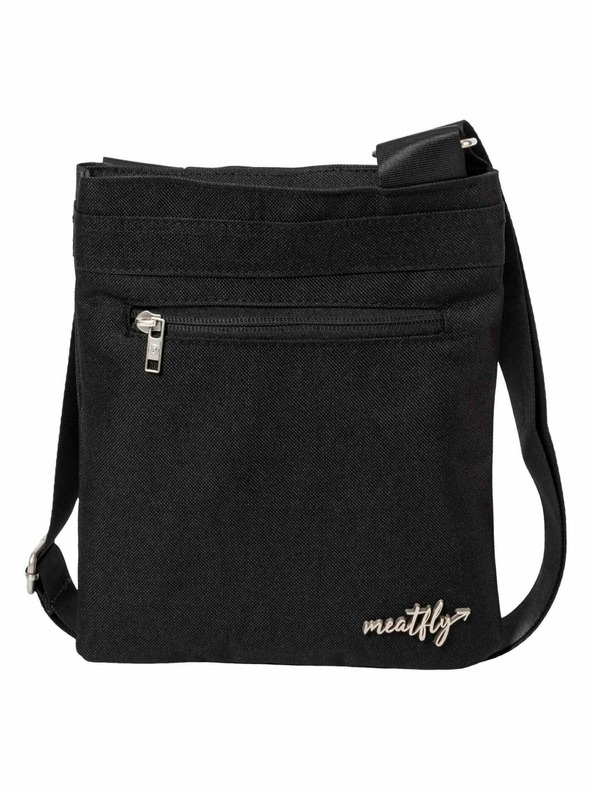 Meatfly Meatfly damska torbica Dixie Black | Črna | Prostornina 0,4 L