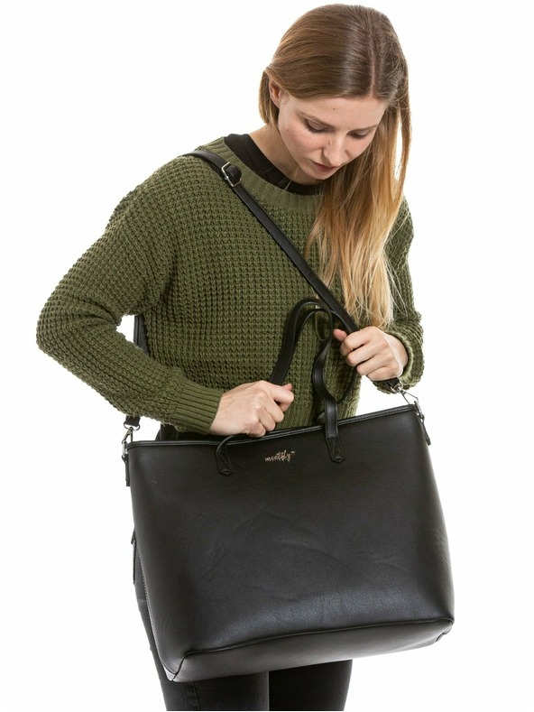 Meatfly Meatfly torbica Gisel Black | Črna | Prostornina 22 L