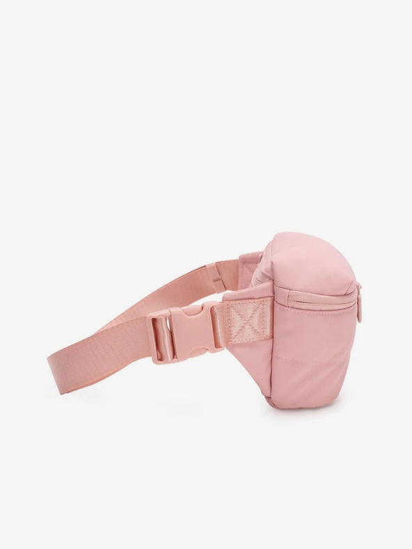 Heys Rožnata damska ledvična torba Heys Puffer Mini Waist Bag Rose