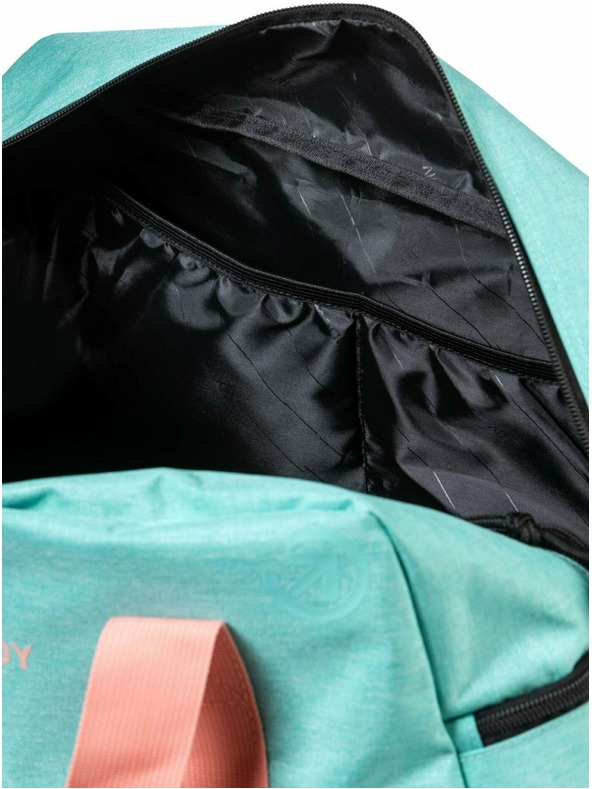 Meatfly Meatfly cestovná taška Mavis Mätová melírovaná | Modrá | Objem 26 L