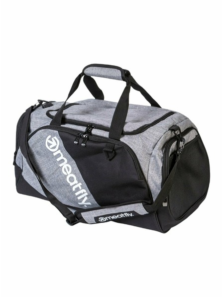 Meatfly Meatfly cestovná taška Rocky Čierna/Sivá | Čierna | Objem 30 L
