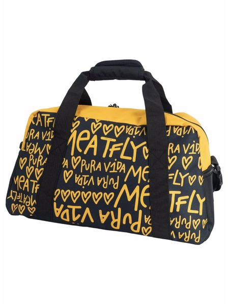 Meatfly Meatfly cestovná taška X Pura Vida Mavis Žltá/Čierna | Žltá | Objem 26 L