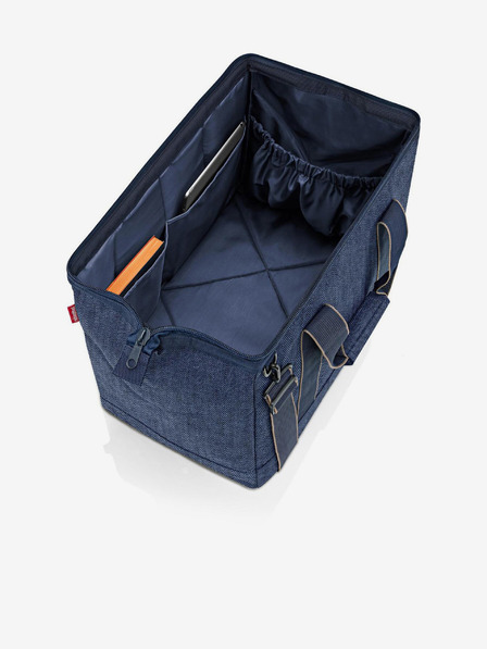 Reisenthel Temno modra potovalna torba Reisenthel Allrounder L Herringbone Dark Blue