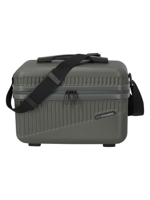 Travelite Kozmetický kufrík Travelite Bali Beautycase Anthracite
