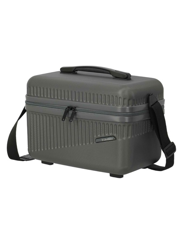 Travelite Kozmetický kufrík Travelite Bali Beautycase Anthracite