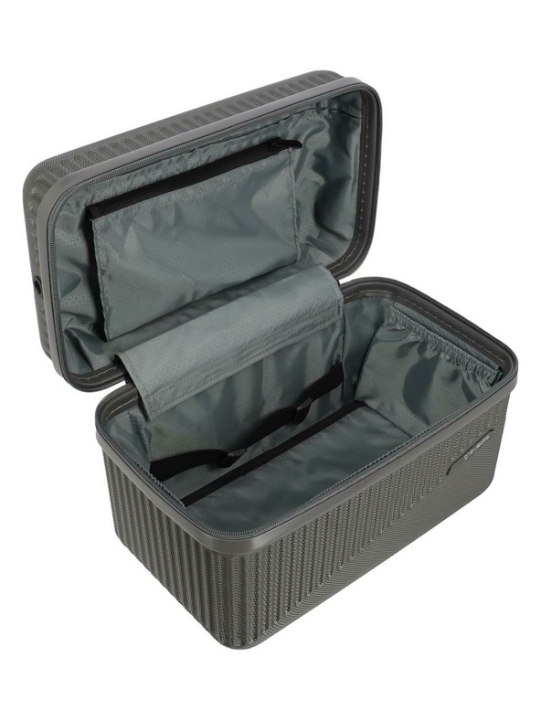 Travelite Kozmetický kufrík Travelite Bali Beautycase Anthracite
