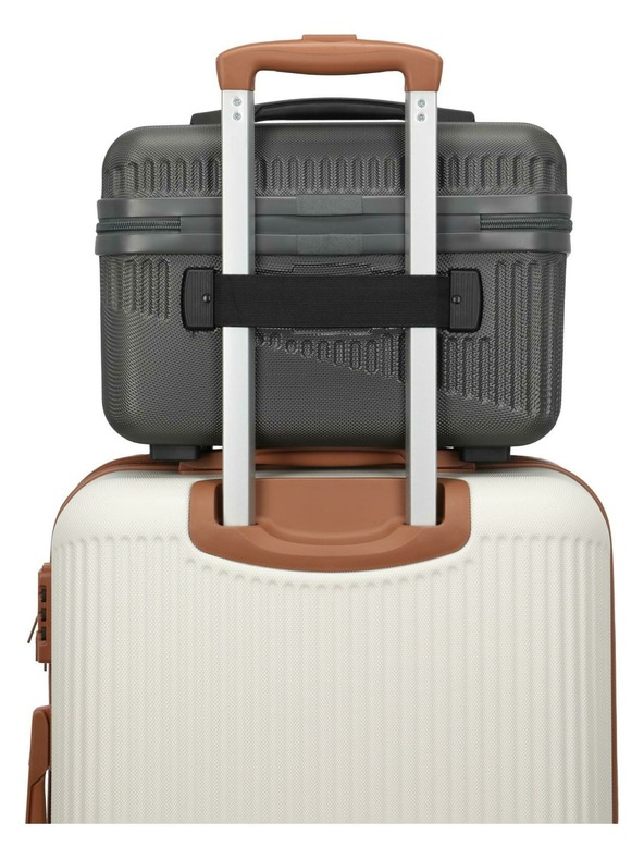 Travelite Kozmetický kufrík Travelite Bali Beautycase Anthracite