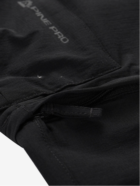 ALPINE PRO Ženske outdoor hlače z odstranljivimi hlačnicami ALPINE PRO NESCA črna