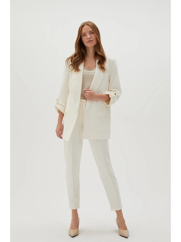 Moodo Ženske hlače bela Moodo