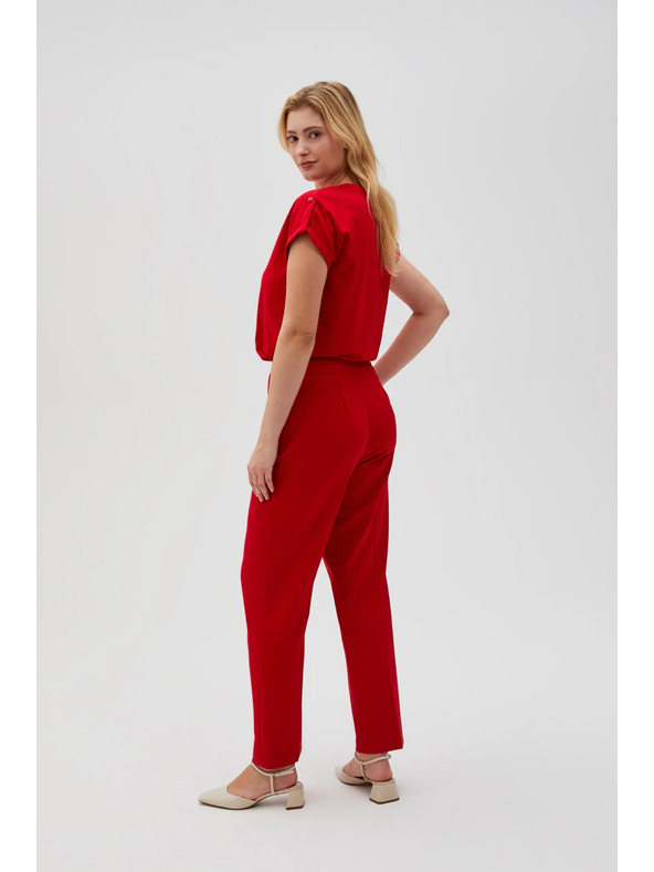 Moodo Ženske hlače rdeča Moodo