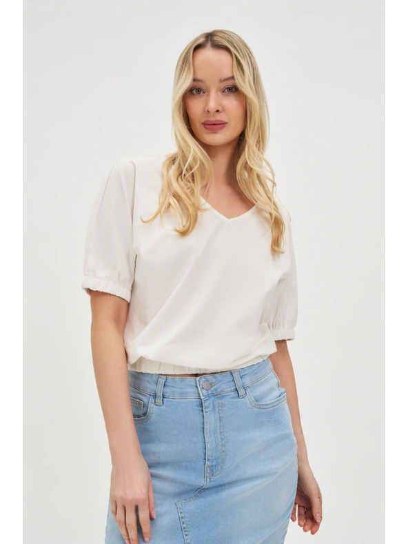 Moodo Dámske tričko biele Moodo