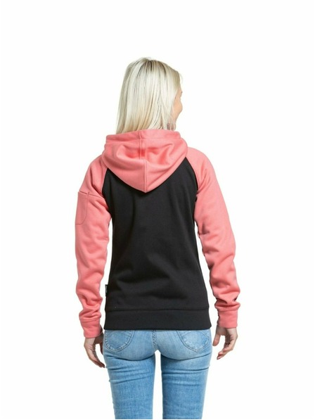 Meatfly Meatfly dámska technická mikina Alisha Coral / Black