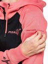 Meatfly Meatfly dámska technická mikina Alisha Coral / Black