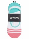Meatfly Meatfly ponožky Low Socks Triple Pack White | Biela | Veľkosť