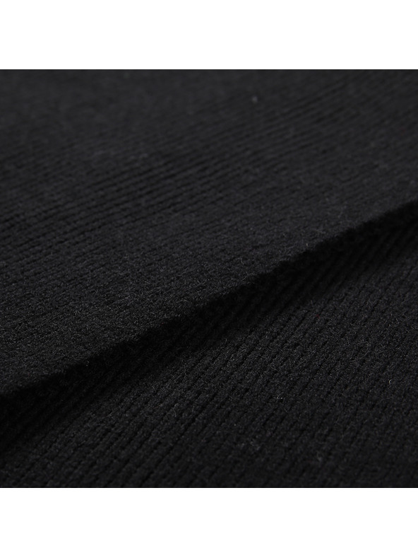 ALPINE PRO Pletená kruhová šála ALPINE PRO EUKENE black