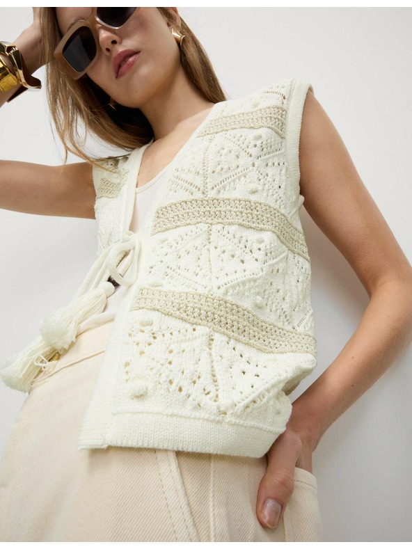 Marks & Spencer Úzka texturovaná vesta Marks & Spencer