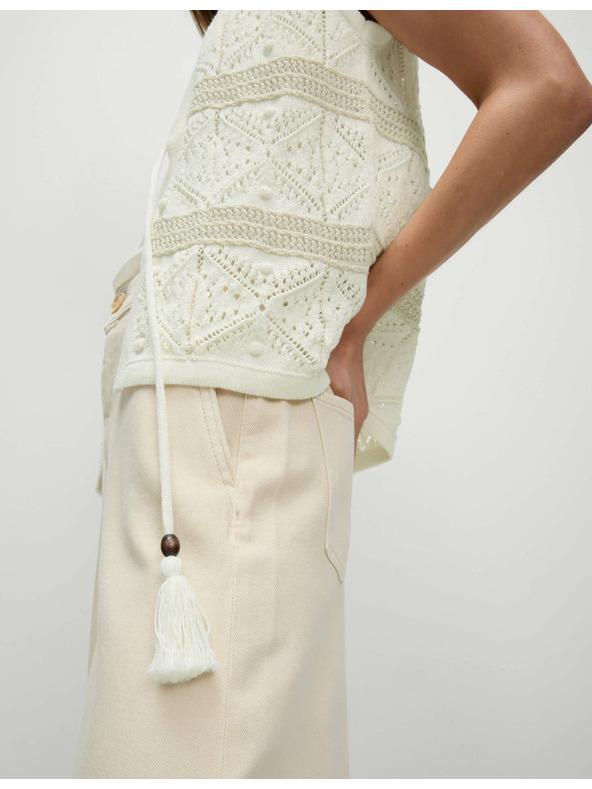 Marks & Spencer Úzka texturovaná vesta Marks & Spencer