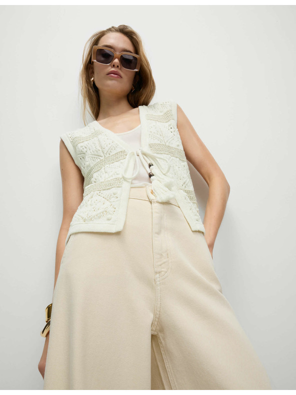 Marks & Spencer Úzka texturovaná vesta Marks & Spencer