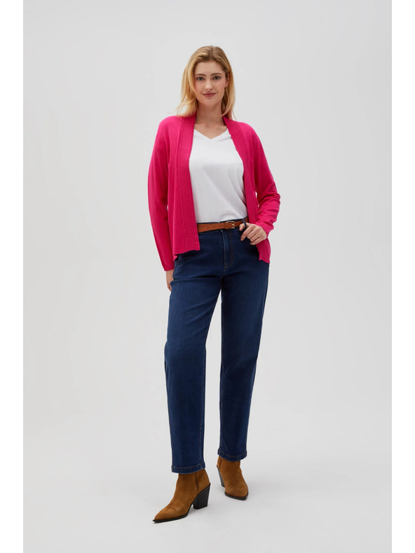 Moodo Dámsky ružový sveter Moodo