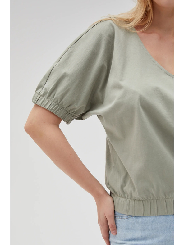 Moodo Dámske zelené tričko Moodo