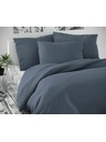 Kvalitex Svileni posteljni komplet Luxury Collection 140x200, 70x90cm temno siva Kvalitex