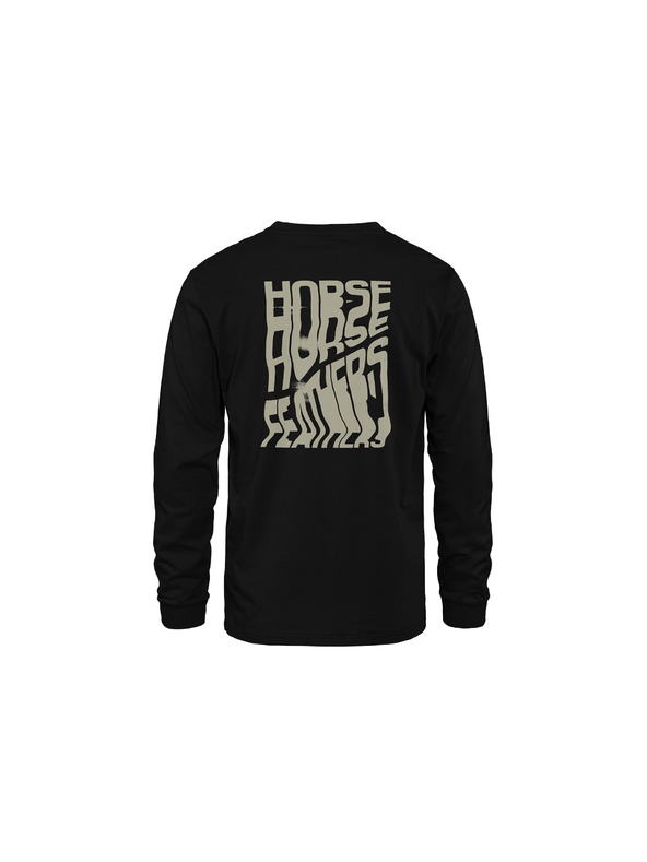 Horsefeathers Moška majica črna HORSEFEATHERS