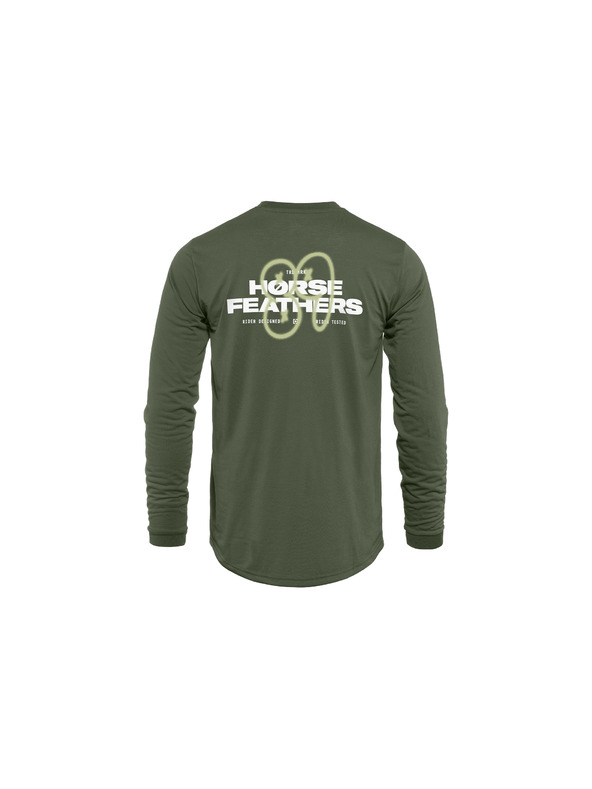 Horsefeathers Kolesarska majica Fury zelena HORSEFEATHERS