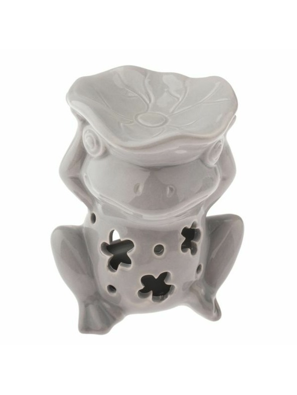 Casa de Engel Keramická aromalam - žaba - šedá, 4/24