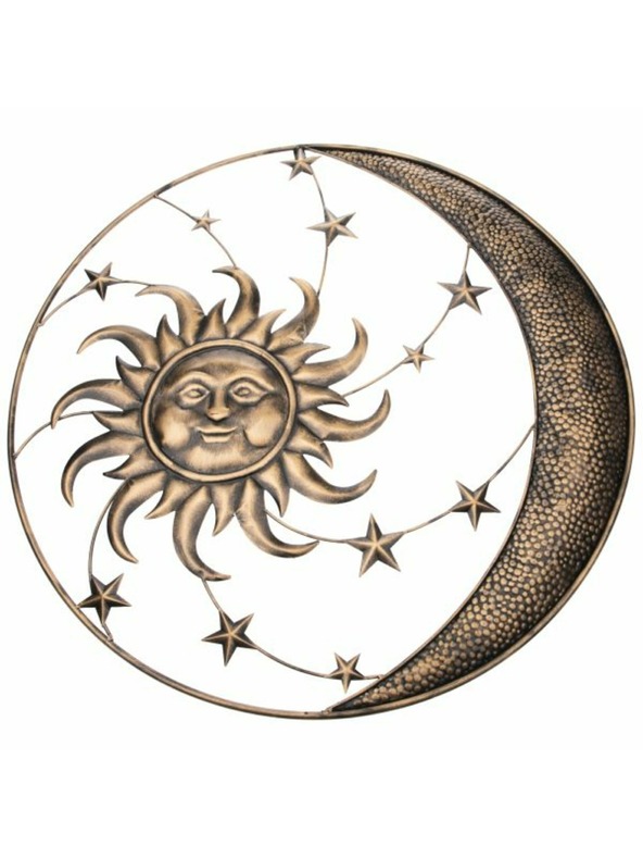 Casa de Engel Kovinska stenska dekoracija - sonce, 0/8
