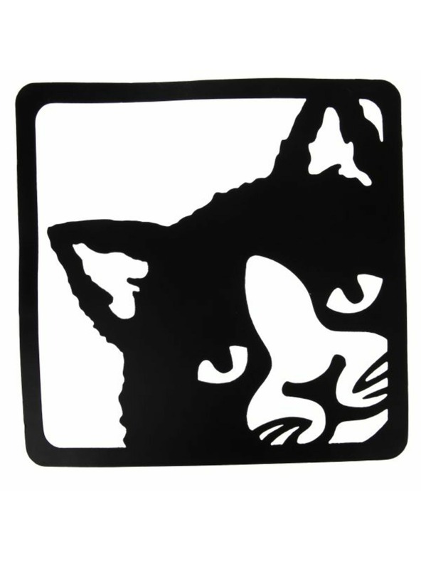 Casa de Engel Kovinski stenski okrasek - mačka, 12/36