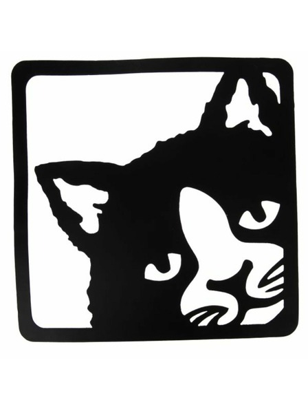 Casa de Engel Kovinski stenski okrasek - mačka, 12/36