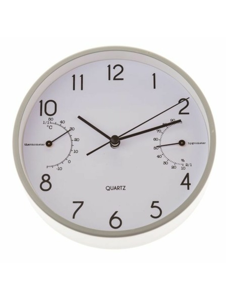 Casa de Engel Stenska/namizna ura s termometrom in higrometrom - 15 cm (aluminij), 1/40