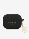 Guess Guess 4G Charm Silikónový obal pre AirPods Pro čierny