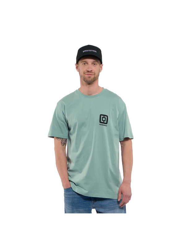 Horsefeathers Moška majica zelena HORSEFEATHERS