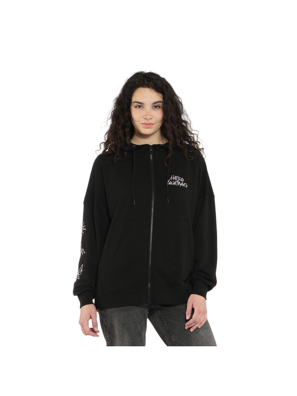 Horsefeathers Ženska jopica Sima črna HORSEFEATHERS