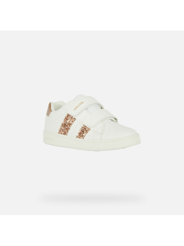 Geox Bele dekliške superge Geox Eclyper