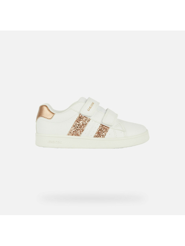 Geox Bele dekliške superge Geox Eclyper