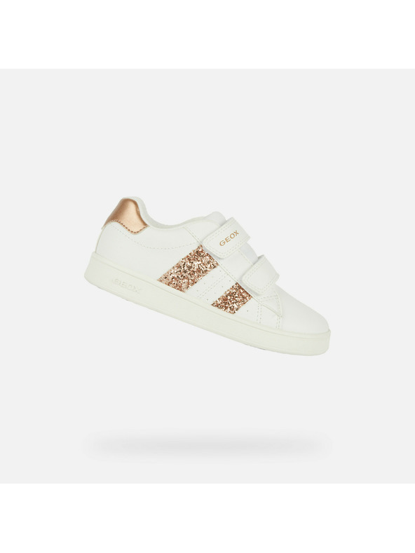 Geox Bele dekliške superge Geox Eclyper