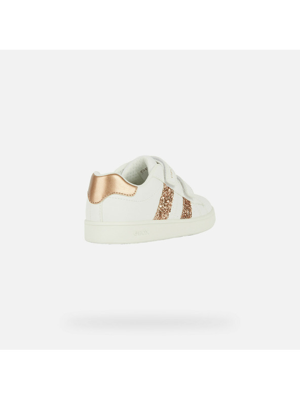 Geox Bele dekliške superge Geox Eclyper