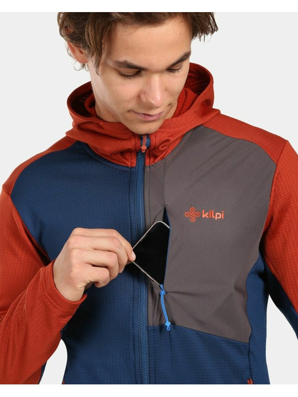 Kilpi Moška flis jopica Kilpi SEVELEN-M Temno modra