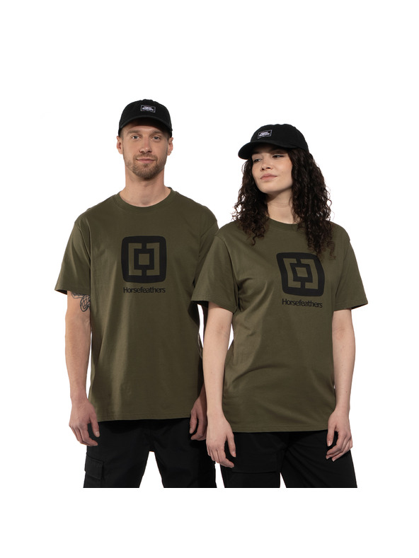 Horsefeathers Majica Fair zelena HORSEFEATHERS