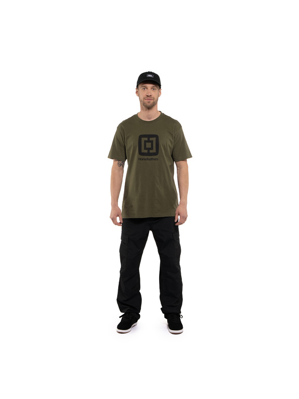 Horsefeathers Majica Fair zelena HORSEFEATHERS