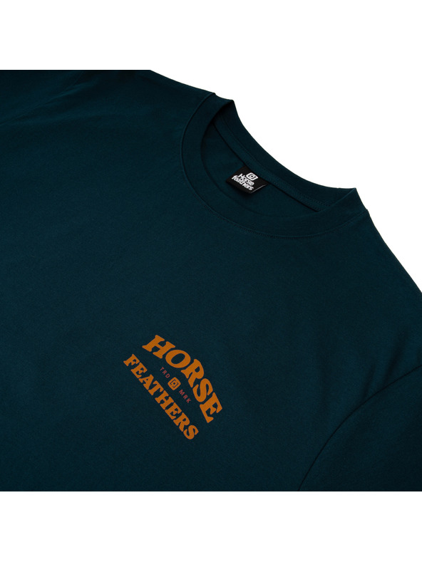 Horsefeathers Majica Summit črna HORSEFEATHERS