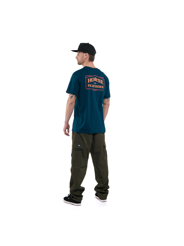 Horsefeathers Majica Summit črna HORSEFEATHERS