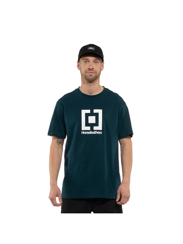 Horsefeathers Majica Base - modra HORSEFEATHERS