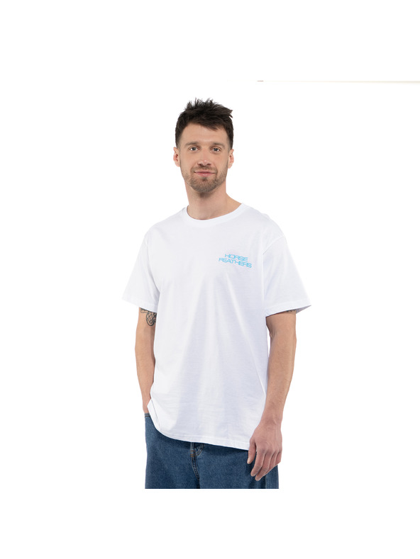 Horsefeathers Majica Rizmo bela HORSEFEATHERS