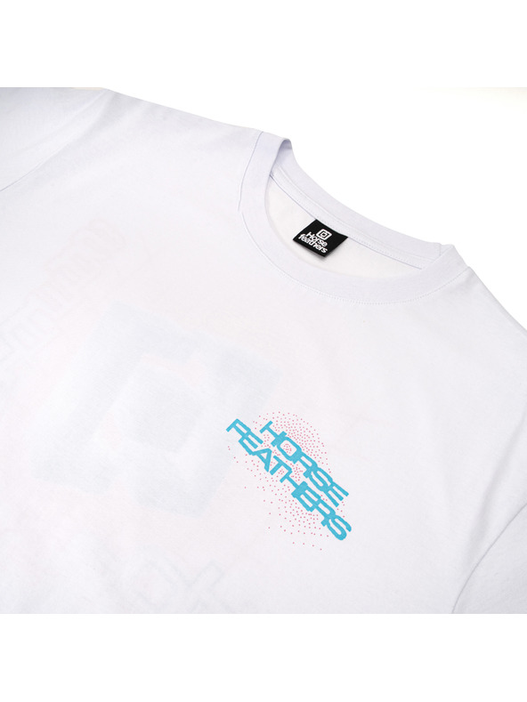 Horsefeathers Majica Rizmo bela HORSEFEATHERS