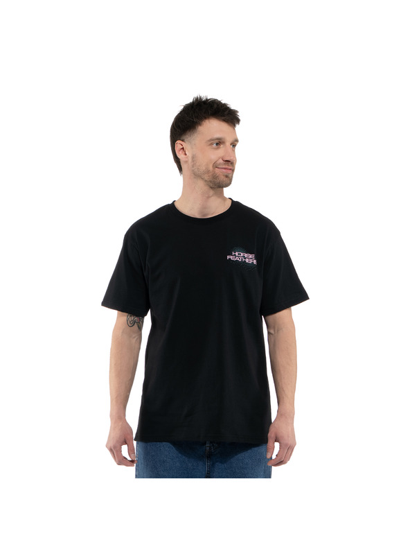 Horsefeathers Majica Rizmo črna HORSEFEATHERS